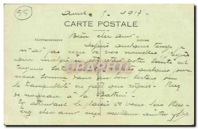 Rupt diante de St-Mihiel (Meuse) — Igreja destruída — Benoist, editor Bar-le-Duc 79 — Verso