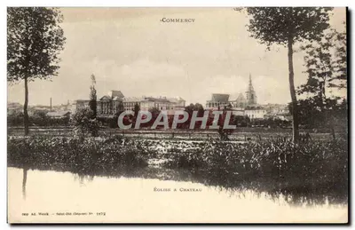 Commercy — Igreja & Castelo — Imp. Ad. Wernick, Saint-Dié (Depósito) N° 1872