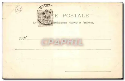 Wejście do dawnego zamku książąt — Bar-le-Duc — Gallet, Bar-le-Duc — Rewers