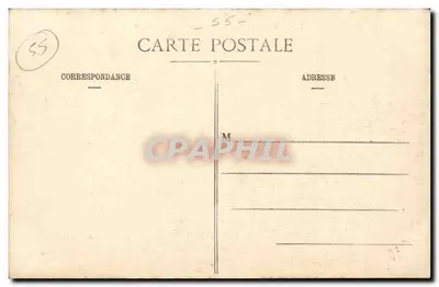 Bar-le-Duc — Prefektura i Marszałek Oudinot — E.C. wydawca — Rewers