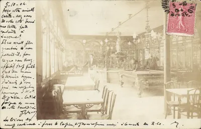 Salle du café des Oiseaux — Paris — Société Jouglà
