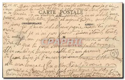 Bar-le-Duc - Statua Marszałka Oudinota, Księcia Reggio — E.C. wydawca — Rewers