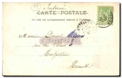Caserne Miribel — Pérdun — Drukarnia L. Marchal — Rewers