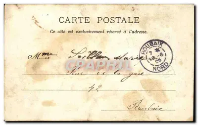 Saint-Mihiel - O Mercado — G. Collin, 22ª edição — Verso