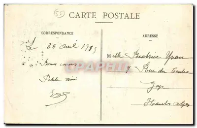 Verdun-sur-Meuse - Porta Czarna - M. C. — Rewers