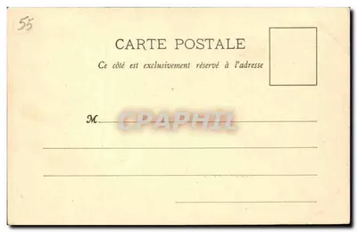 Verdun, Brama Świętego Pawła — wydawca Marchal, nr serii 55 — Rewers