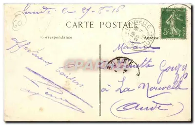 Bresles (Oise) — Rue de l'Herbier — Vandenhove, Liancourt — Verso
