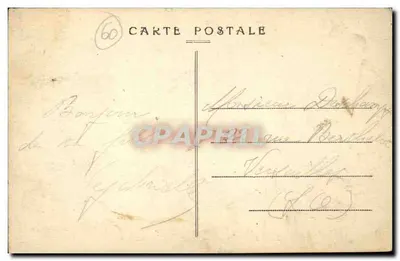 CLERMONT (Oise) — Promenada Châtellier — Vandenhove, Liancourt — Rewers