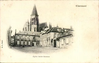 Igreja de Saint-Samson — Clermont — B. F., Paris