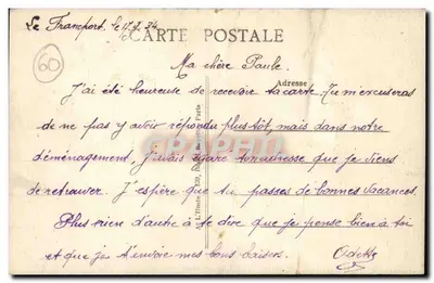 Francport (Oise) — As margens do Aisne — O Ponte — Verso