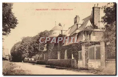 Abancourt — Castelo de Bernapré — Editor: L. P. G. (n° 60)