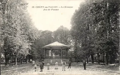 Crépy-en-Valois — O Kiosque Jogo de Paume — Genestin, editor Crépy