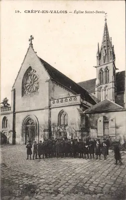 Crépy-en-Valois — Igreja de São Dionísio — Agnès Parisien, n°19