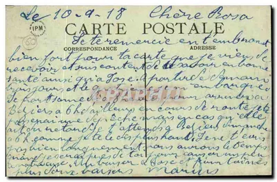 Crépy-en-Valois — Casa, 5 rue du Lion, datando do século XIV (Antigo Hotel du Lion) — E.L. — Verso
