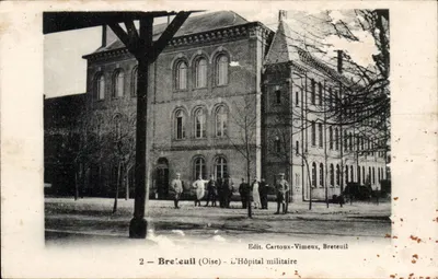 Breteuil (Oise) — O Hospital Militar — Edit. Cartoux-Vimeux, Breteuil