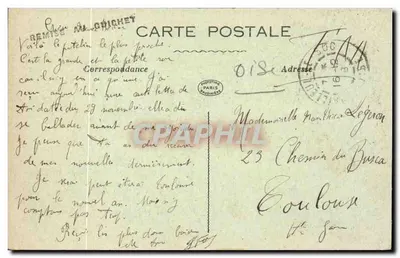Estrées-saint-Denis — Grande Rue — Éd. Camille Goubet — Achterkant