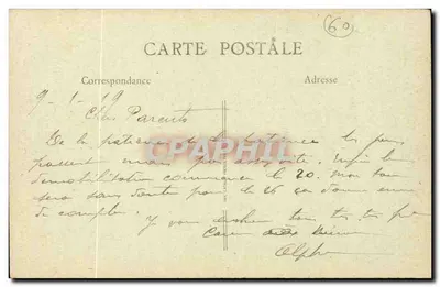Formerie - Prefeitura — Imp. Lib. Paul Hubert — Verso
