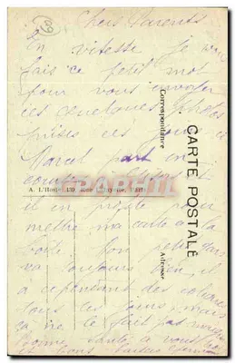 Courcelles-les-Gisors — A Igreja — Editor: E. Fontaine, Épierre-l'Abbaye — Verso