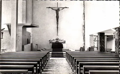 Igreja de São João Batista — Breteuil (Oise) — Vista geral Nef e Chœurs
