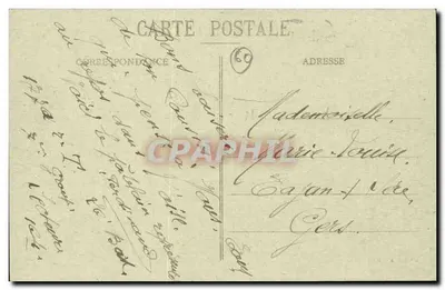 Saint Germer (Oise) - Spoczynek — wydawca Lattrézé, Gournay, nr 70 — Rewers