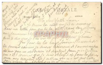 Senhor Bodin (Tabac) em Creil — editor Bodin, tabac, Creil — número de série não visível — Verso