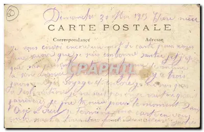 Créteil bombardeado — A Grande Guerra 1914-15 — Phot Express — Verso