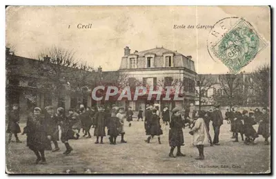 Creil — Escola dos Meninos — Chalbrette, Edit. Creil
