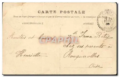 Creil — Escola dos Meninos — Chalbrette, Edit. Creil — Verso