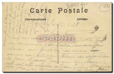 Appilly (Oise) — Winkel van Pelletier — Phototype Desaux, 10, Avenue de la République, Parijs — Achterkant