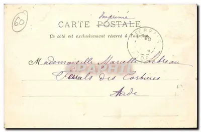 Mortefontaine - O Chalet de Vallière — L. Lesouds, editor, Mortefontaine (Oise). — Verso