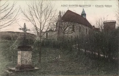 Ponte-Sainte-Maxence — Capela Galipet — Edição dos Comptoirs Franceses