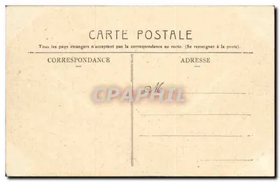 Pont Saint Maxence CPA Eglise Entree du collge Ecclesiastique — Verso