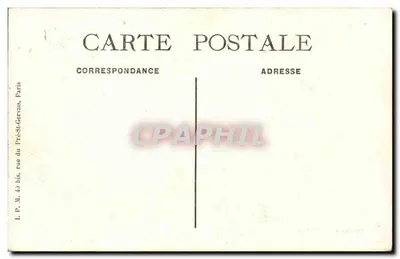 Zamek RICQUEBOURG (Oise), blisko Ressons — wydawca I.P.M. Paris — Rewers
