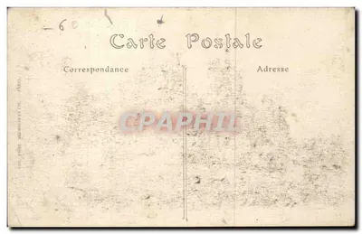 PierreFonds — Widok na zamek z tarasu Muetlle — ND. Phot. — Rewers