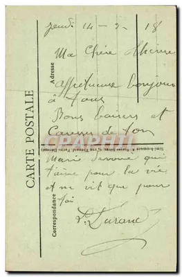 Monchy-Humières (Oise) - Rue de Vaubrun — Edição Férón — Verso