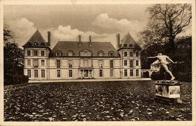 Castelo de MORTÉFONTAINE — Fachada — G. Barraud fot.édit. (Oise) n°60