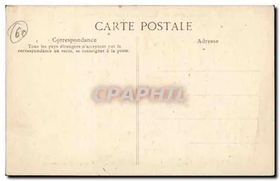 Plessis-Piquet — Facha do Castelo - A Solidão — Verso
