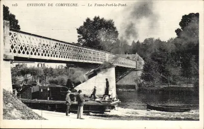 Nos arredores de Compiègne — Le Franc-Port-le-Pont — ND. Foto