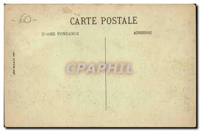 Compiègne — Façada zamku — LL. n°11 — Rewers