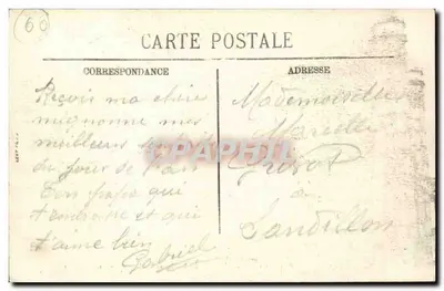 Coutances — Kościół św. Antoniego — LL. n° 168 — Rewers