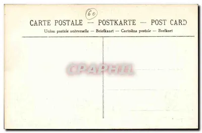 Compiègne — Brzegi rzeki Oise — kolekcja R.F. nr 50 — Rewers