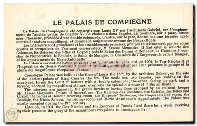 Las Compiègne — szczegółowa mapa — Rewers