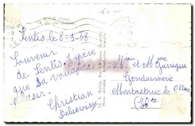 Senlis (Oise) — Quartier Ordener — Wyd. R. Gallois, n°60 — Rewers