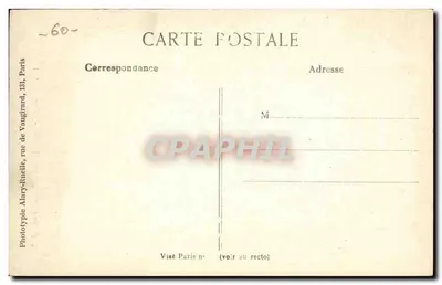 Senlis — Katedra (Wschód) — A. B. n° 102 — Rewers