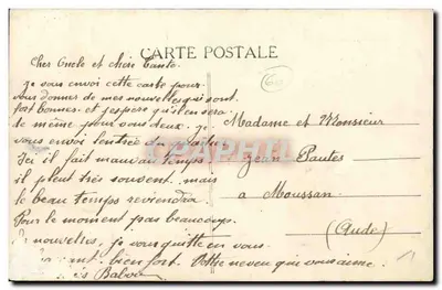 Senlis — Bairro Ordener (3º Hussardas) — Ed. J. B. — Verso