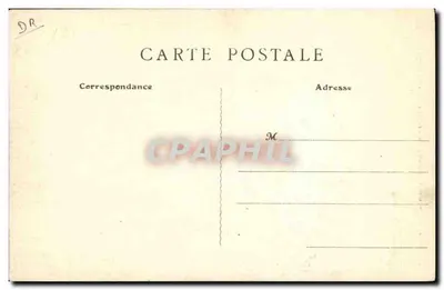 Senlis (Oise) — Wewnętrzne wnętrze Starego Zamek — B.F., Paryż — Rewers