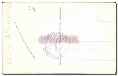 Chamonix — Sommet du Brévent et le Téléphérique — éditeur : Chamonix, n° 204 — Verso
