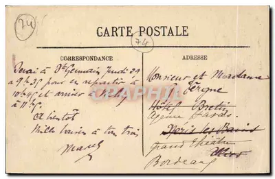 ÉVIAN-LES-BAINS — Ujęcie Châtelet — LL. — Rewers