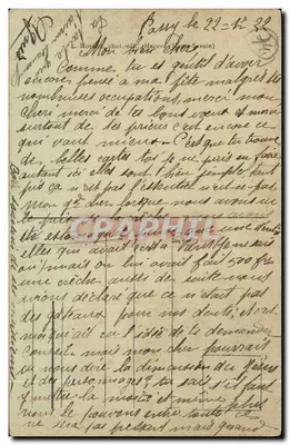 Passy - Le Grand Hôtel — Haute-Savoie — editor L. Morand, n° 250 — Verso
