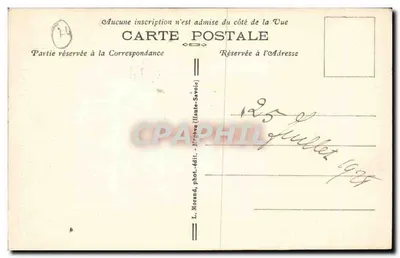 Chalet-Hôtel des Aravis (wys. 1498 m.) — zasne góry, krowy — seria 549, wydawca L. Morand — Rewers